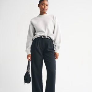 Abercrombie & Fitch Sloane Curve Love Wide-Leg Pants